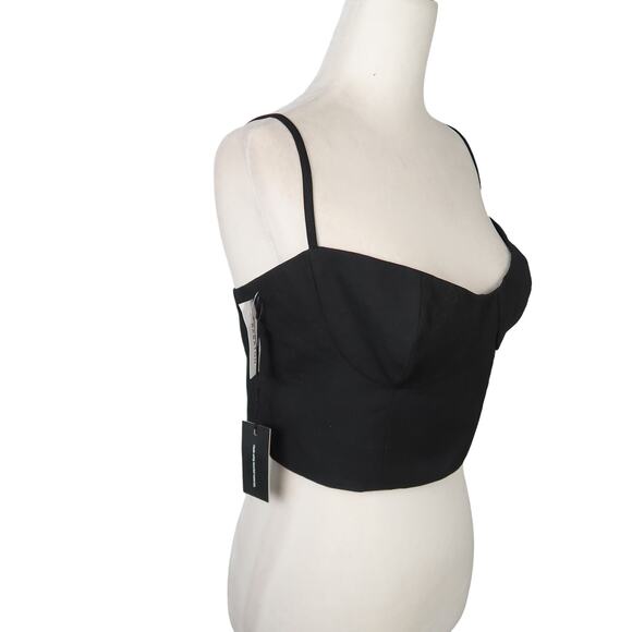Aritzia Babaton Meta Camisole Black Large NWT - Picture 3 of 9